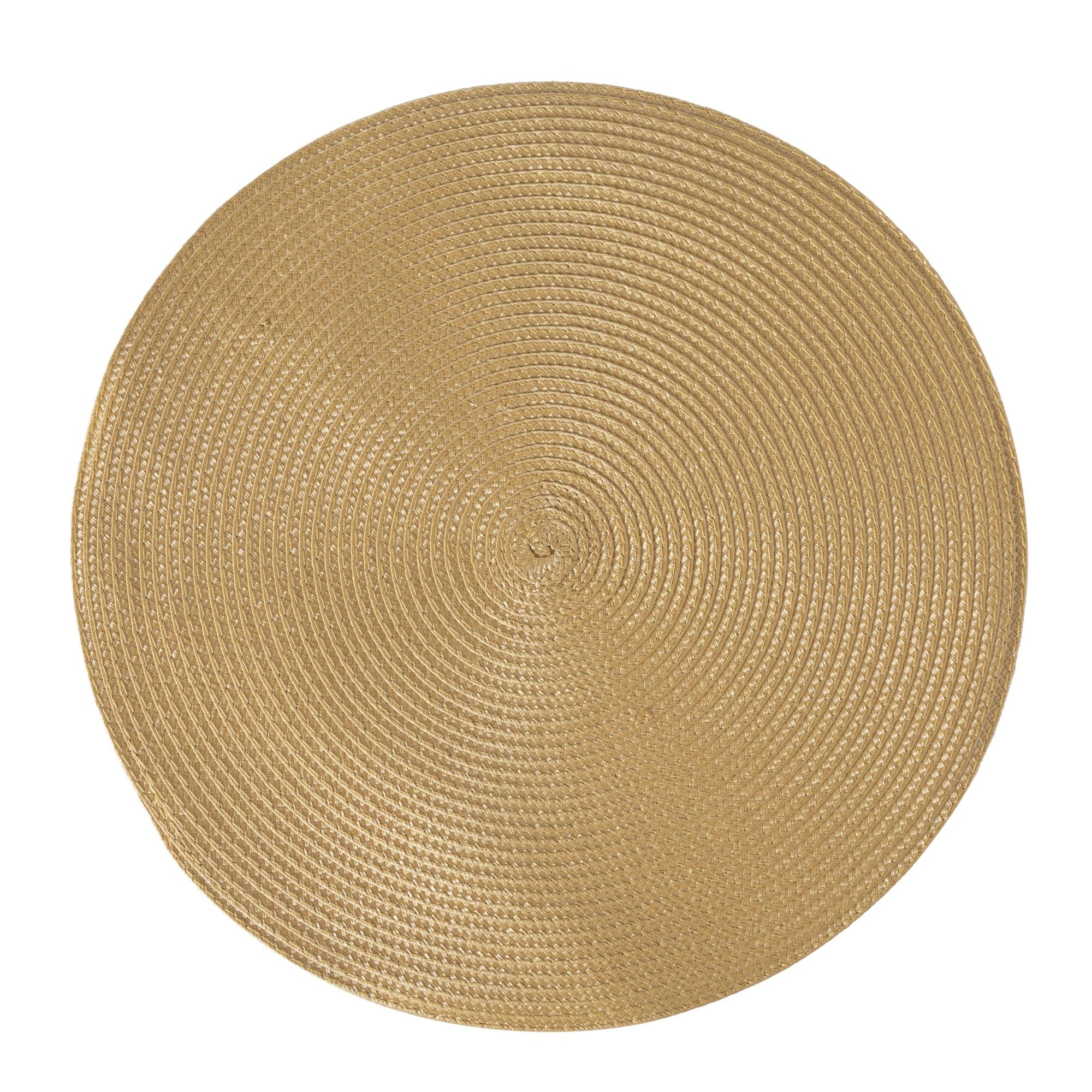 MONOMAT YUVARLAK AMERİKAN SERVİSİ 38 CM HARDAL