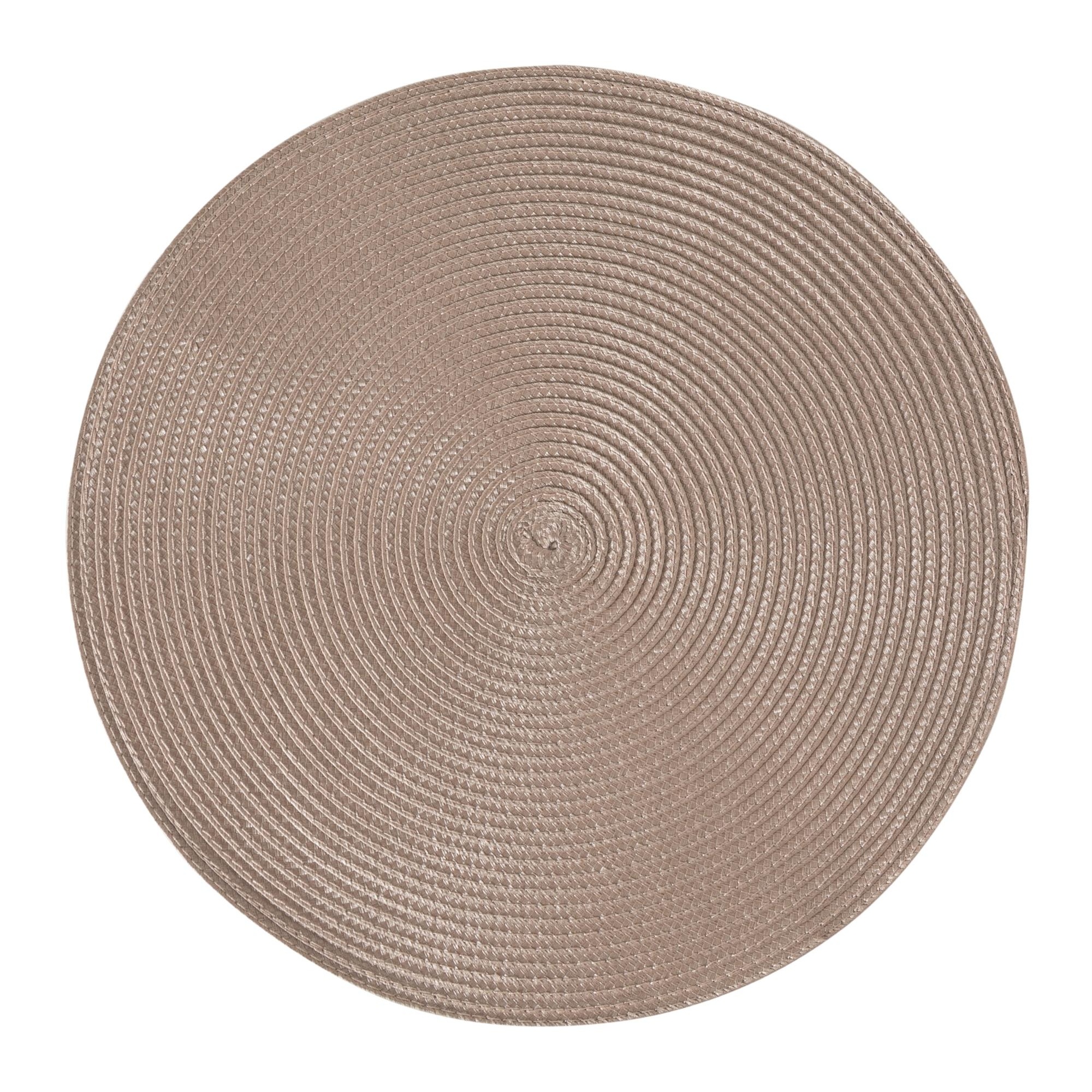 MONOMAT YUVARLAK AMERİKAN SERVİSİ 38 CM TAUPE