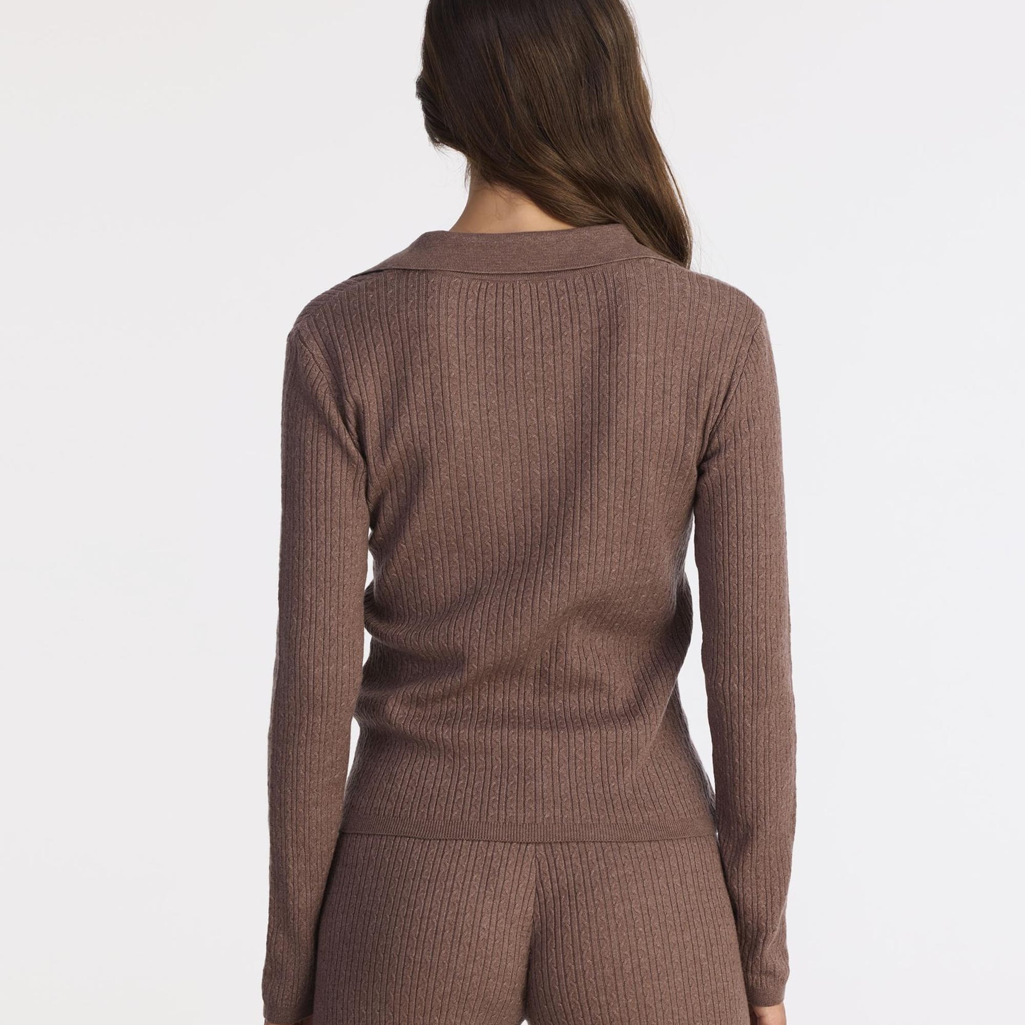 YARGICI Regular Polo Yaka Uzun Kol Kazak