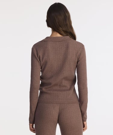  YARGICI Regular Polo Yaka Uzun Kol Kazak