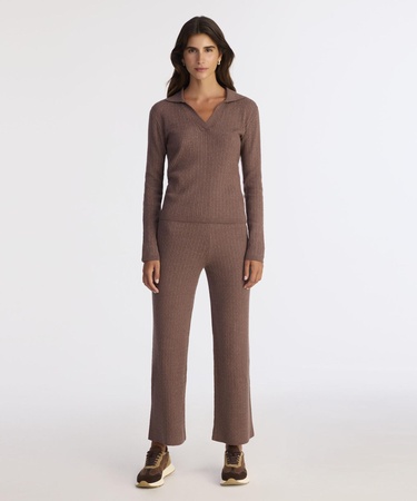  YARGICI Regular Polo Yaka Uzun Kol Kazak