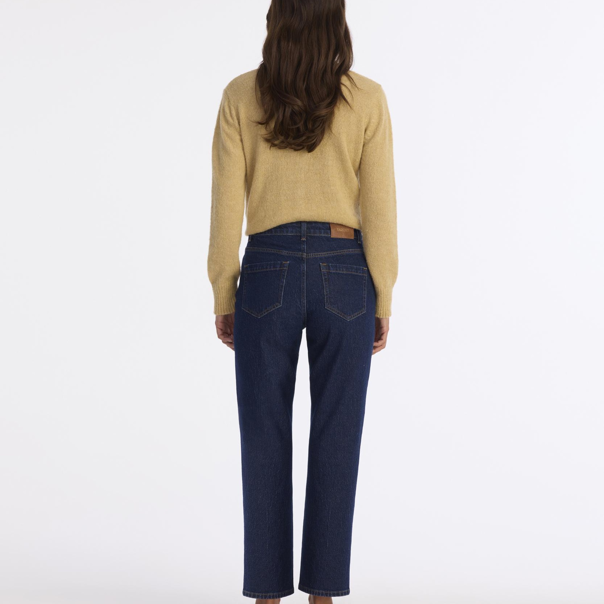 YARGICI Düz Yüksek Bel Pantolon