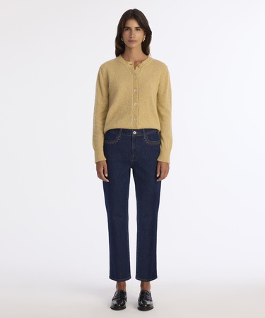  YARGICI Düz Yüksek Bel Pantolon