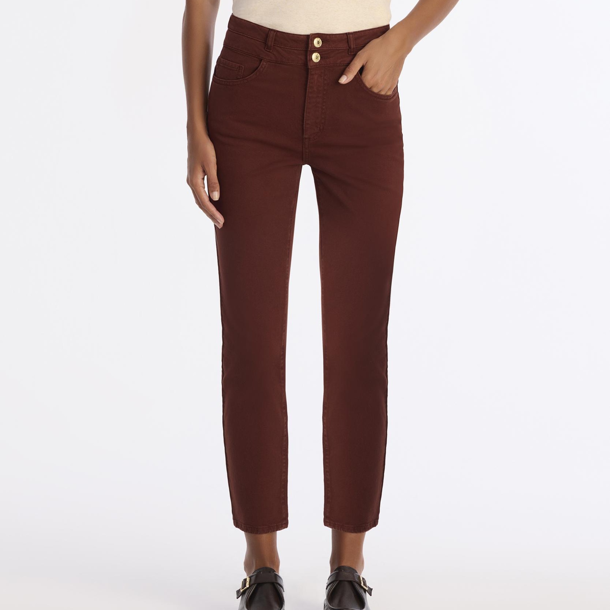 YARGICI Slim Yüksek Bel Pantolon