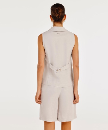  YARGICI Kelebek Yakalı Klasik Kesim Yelek