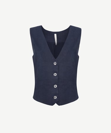  YARGICI Düğme Detaylı Yelek