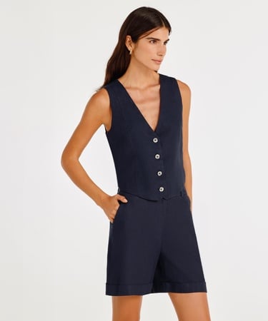  YARGICI Düğme Detaylı Yelek