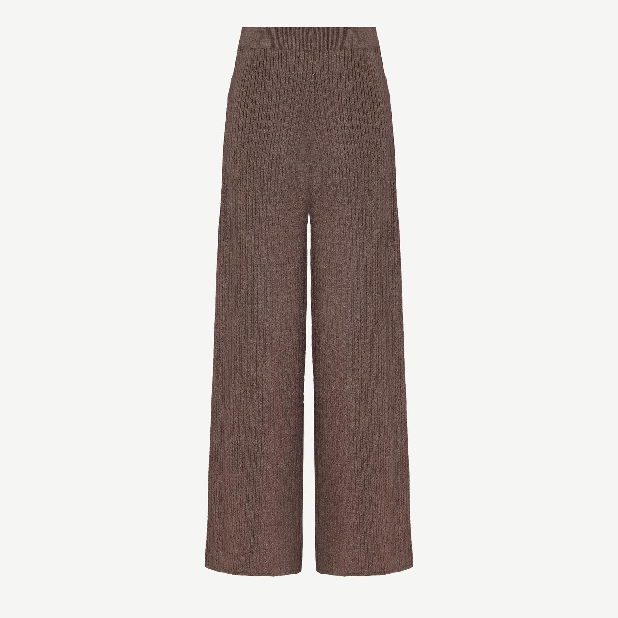 YARGICI Normal Bel Rahat Kalıp Triko Pantolon