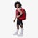 Jordan Jersey 23 Çocuk Kırmızı Sırt Çantası