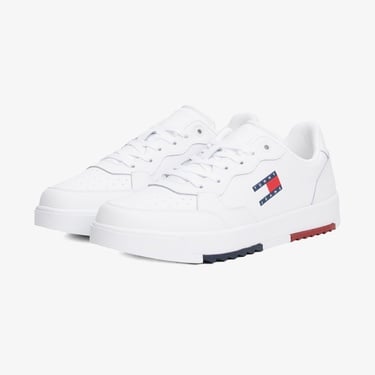  Tommy Jeans Retro Erkek Beyaz Sneaker