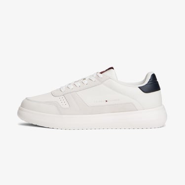  Tommy Hilfiger Modern Lightcup Erkek Beyaz Sneaker