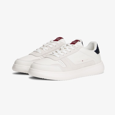  Tommy Hilfiger Modern Lightcup Erkek Beyaz Sneaker