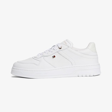  Tommy Hilfiger Sporty Cupsole Kadın Beyaz Sneaker