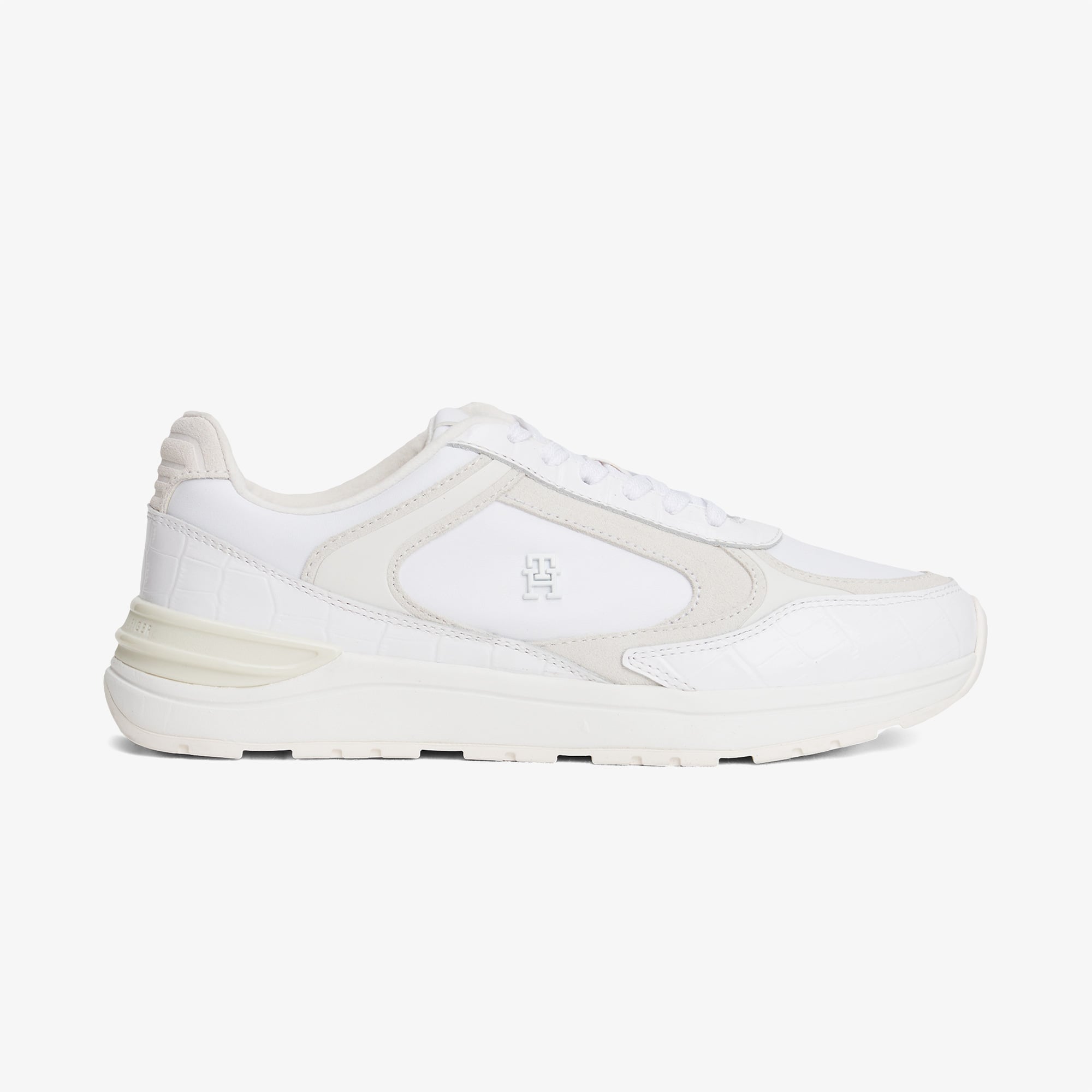  Tommy Hilfiger Casual Fashion Runner Kadın Beyaz Sneaker