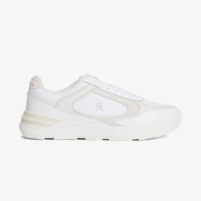  Tommy Hilfiger Casual Fashion Runner Kadın Beyaz Sneaker