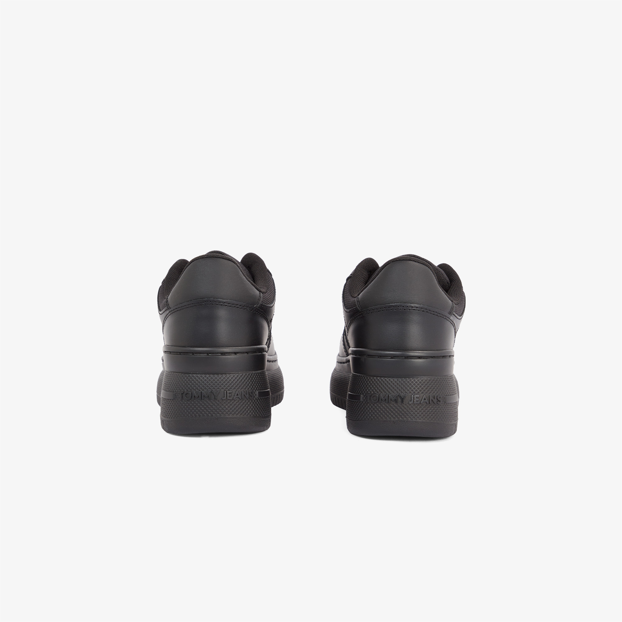Tommy Jeans New Retro Basket Kadın Siyah Sneaker - Görsel 4