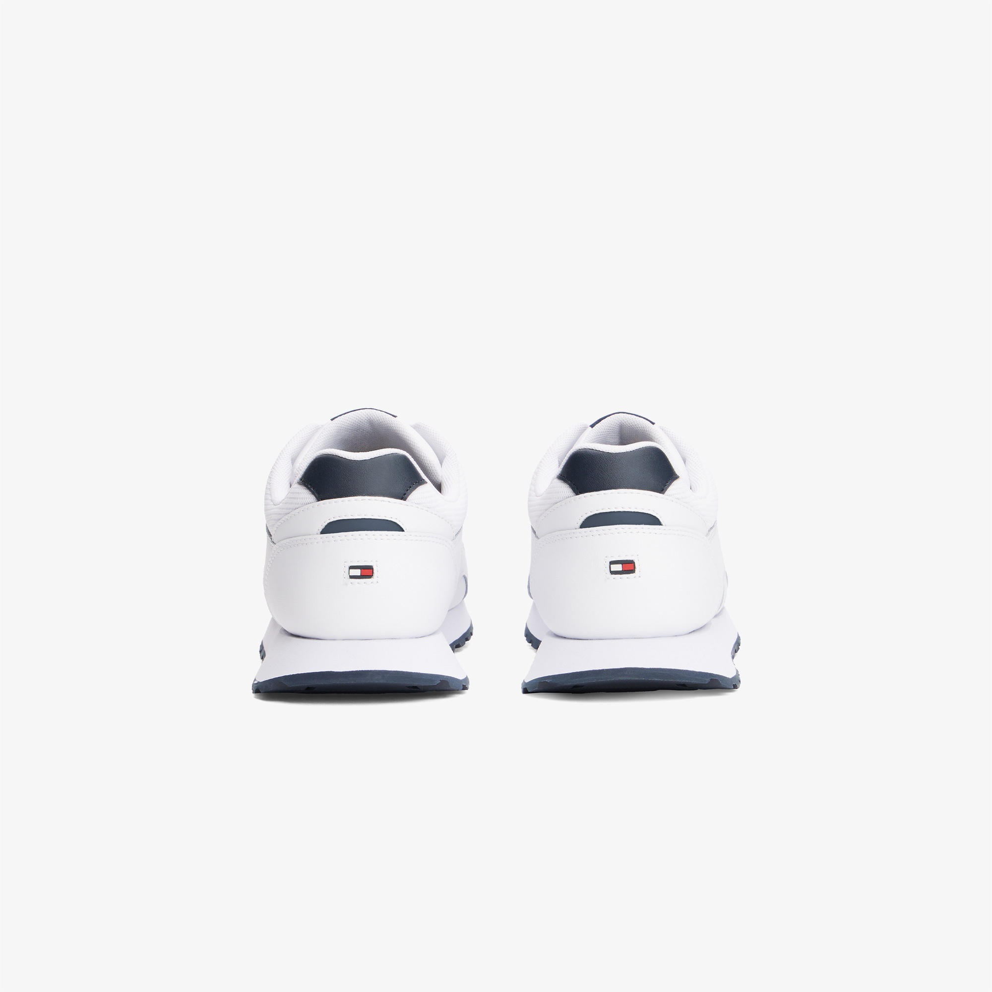 Tommy Hilfiger New Runner Eva Leather Essential Erkek Beyaz Sneaker