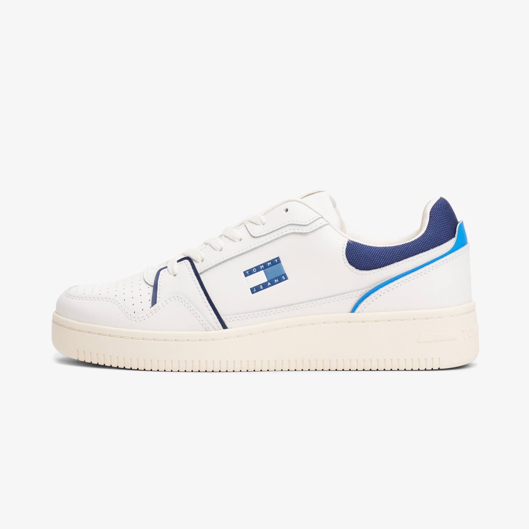Tommy Jeans Retro Basket Erkek Beyaz Sneaker