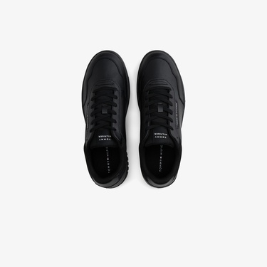  Tommy Hilfiger Basket Core Erkek Siyah Sneaker