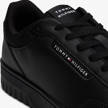  Tommy Hilfiger Basket Core Erkek Siyah Sneaker