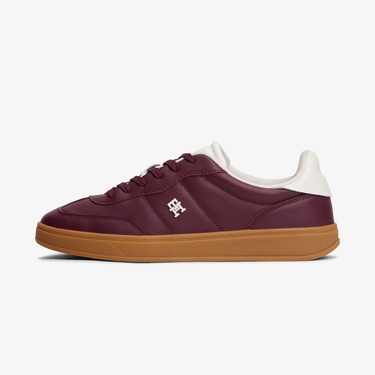  Tommy Hilfiger Heritage Shiny Kadın Kahverengi Sneaker