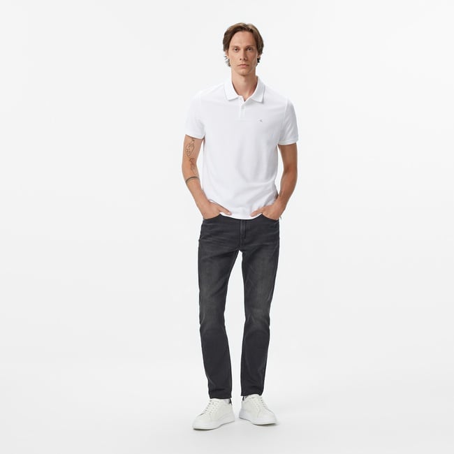  Calvin Klein Slim Taper Erkek Siyah Jean