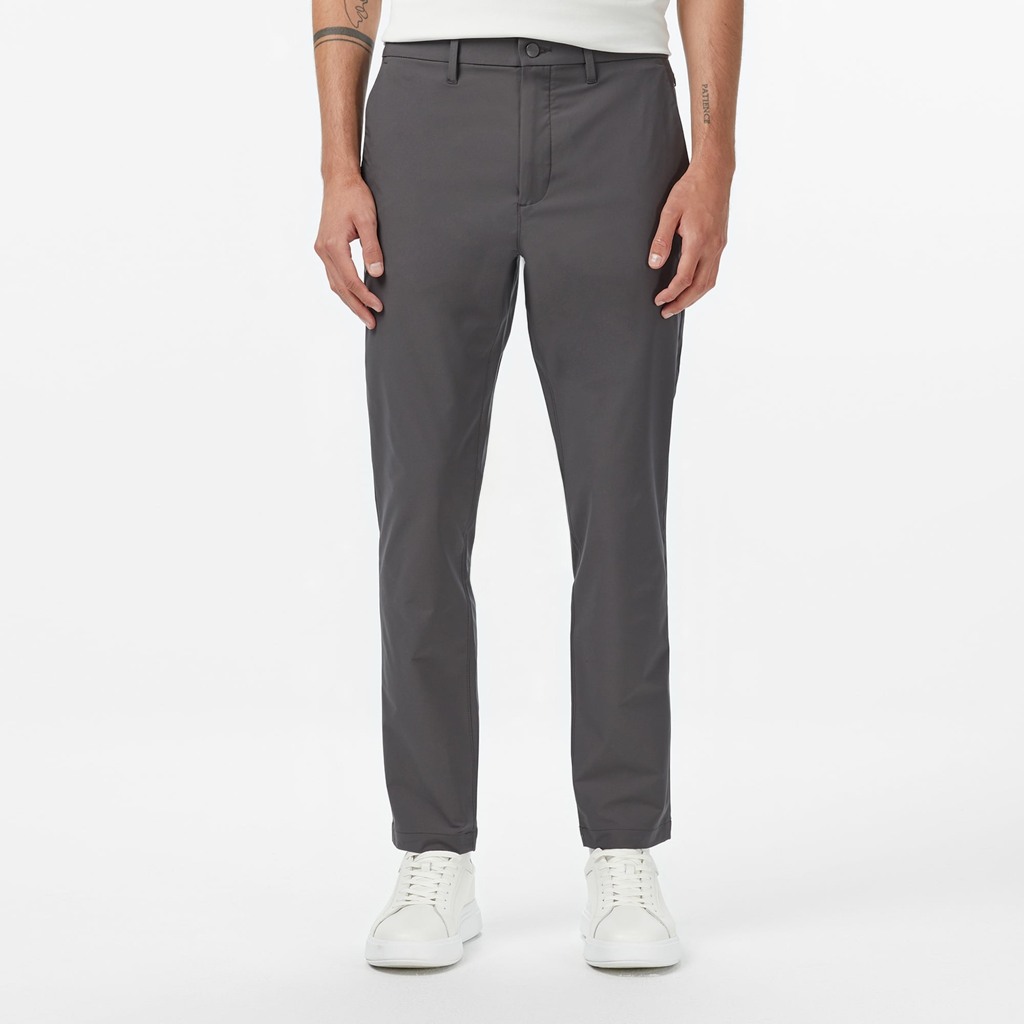Calvin Klein Slim Tech Erkek Gri Pantolon