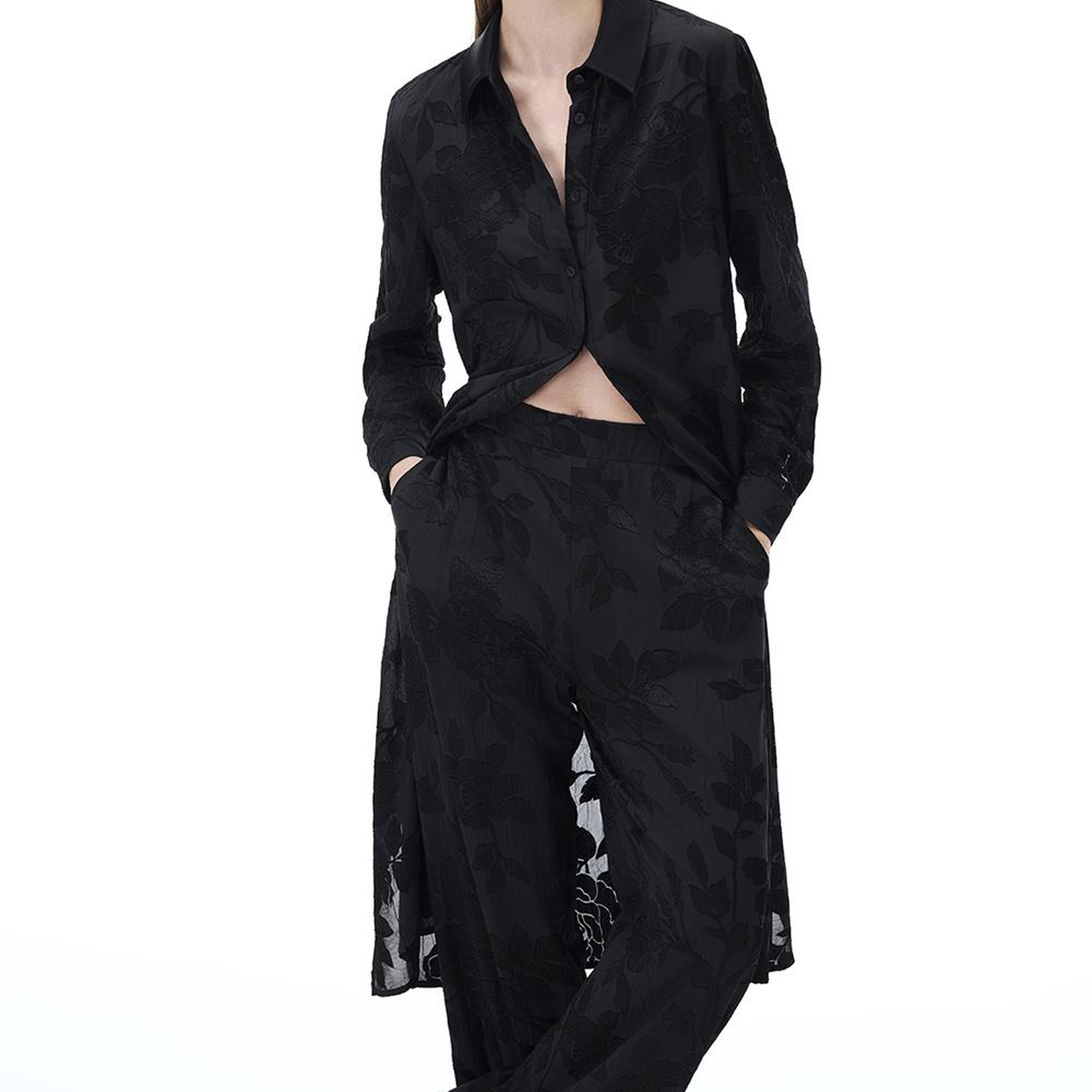 Crush Siyah Renk Tunik