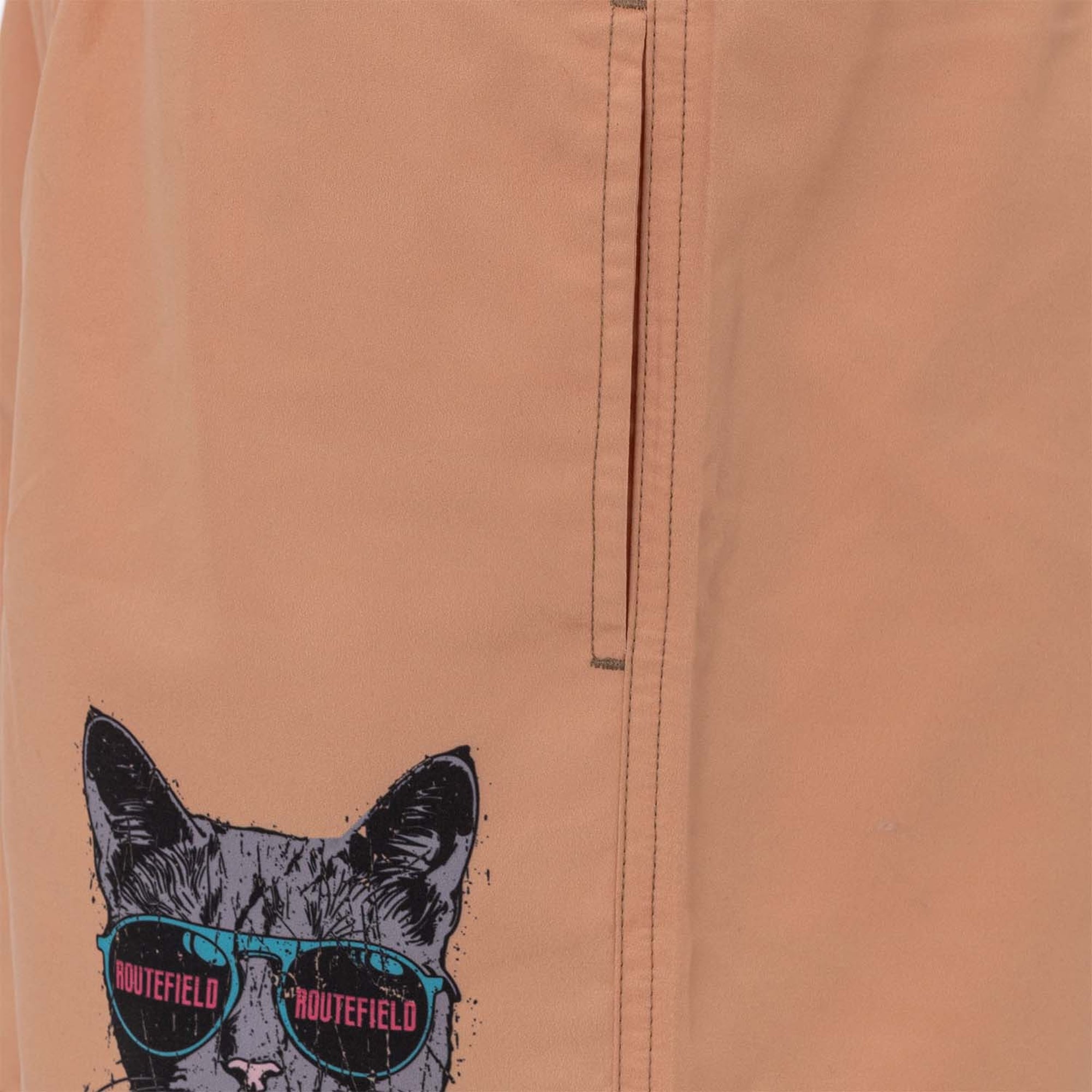 Routefield Velma Erkek Turuncu Volley Short