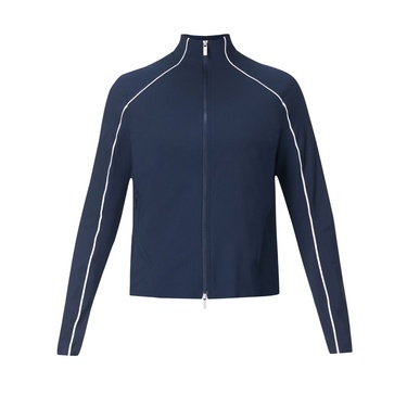  Sweaty Betty Anytime Explorer Zip Up Kadın Mavi Tank Top