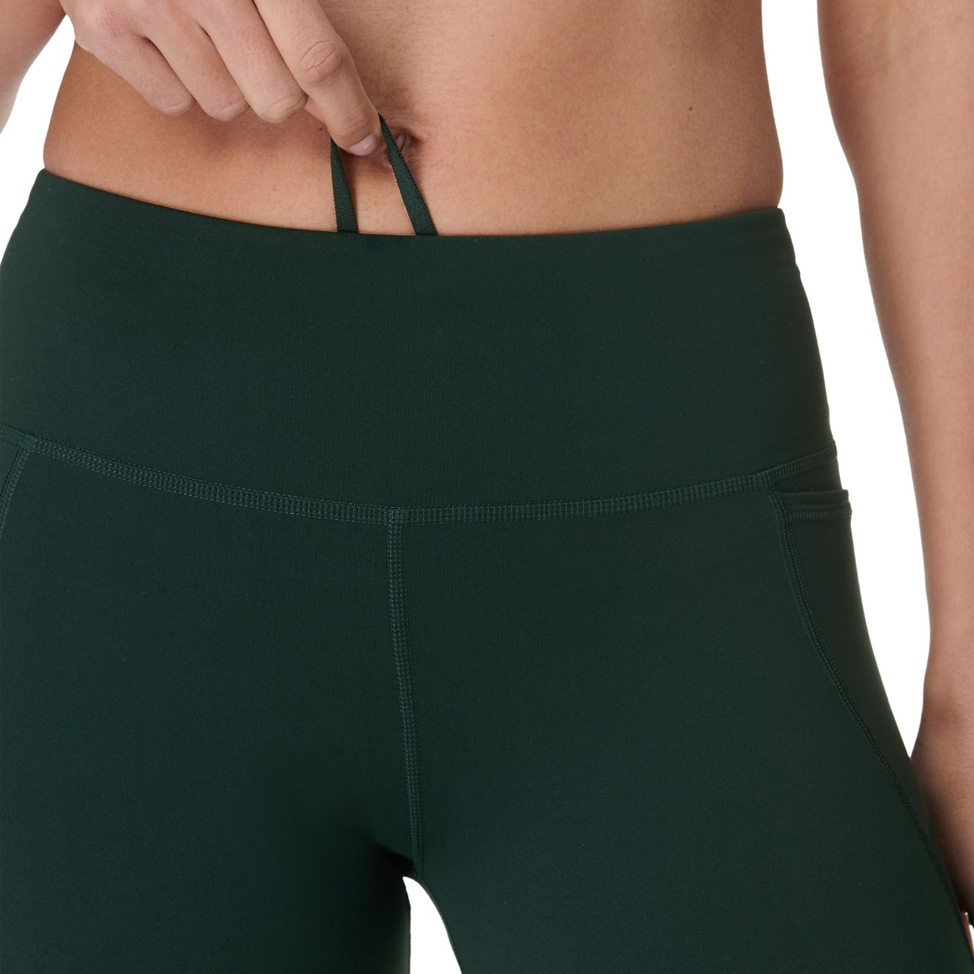 Sweaty Betty Power 6 Biker Shorts Kadın Yeşil Koşu Şortu