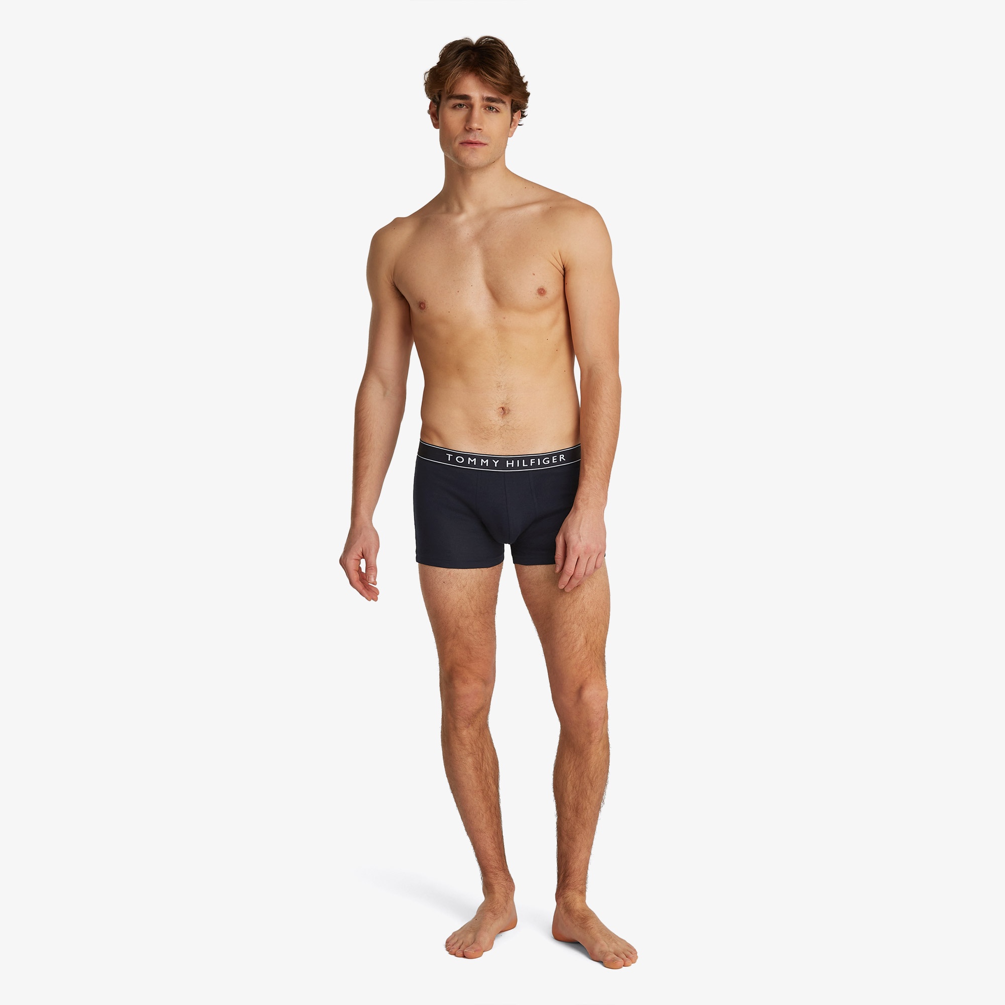 Tommy Hilfiger Everyday Essentials Erkek Lacivert 3'lü Boxer