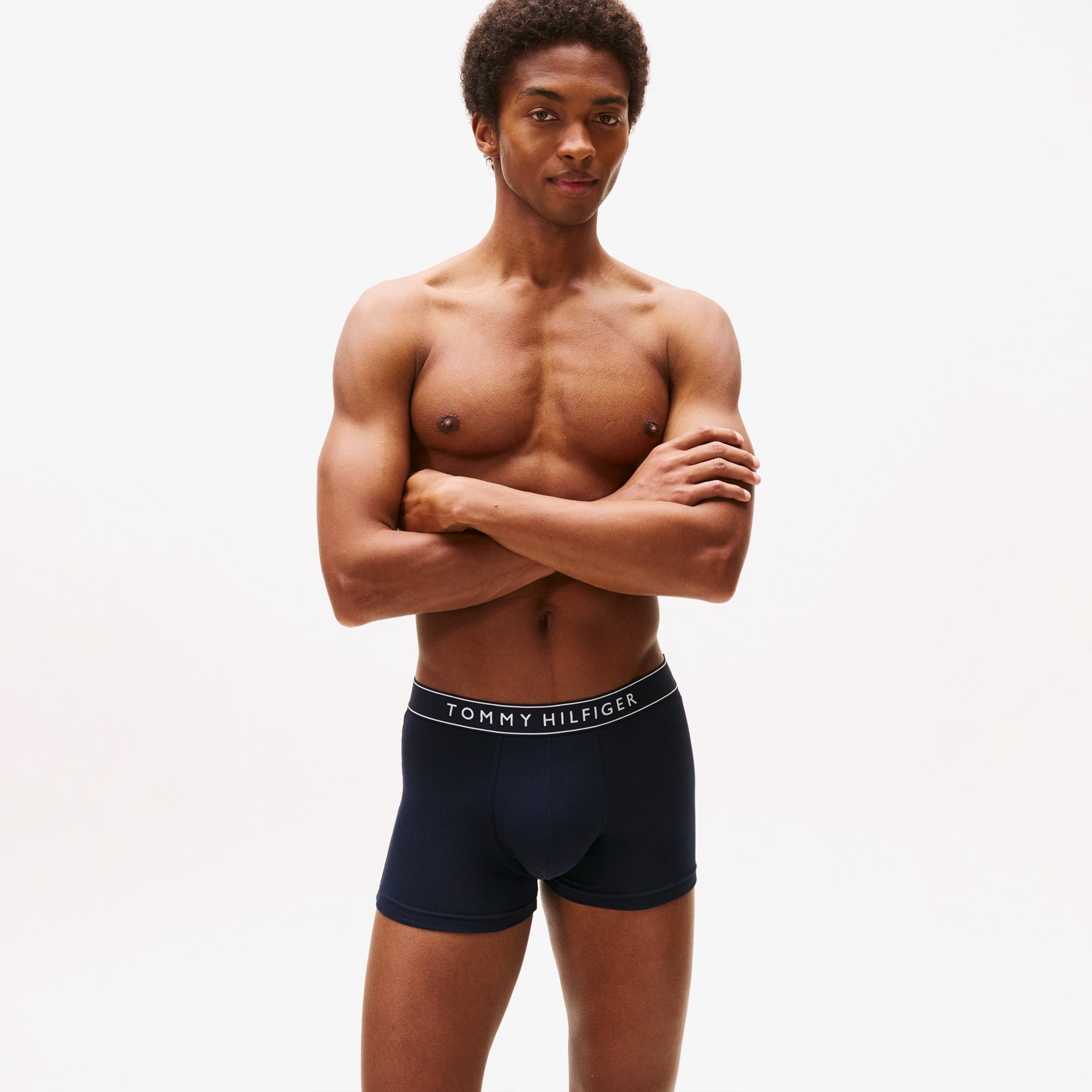 Tommy Hilfiger Everyday Essentials Erkek Lacivert 3'lü Boxer