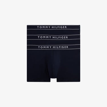  Tommy Hilfiger Everyday Essentials Erkek Lacivert 3'lü Boxer