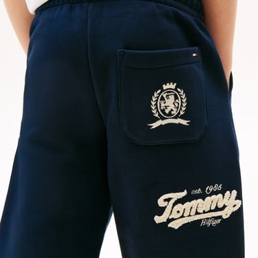  Tommy Hilfiger Varsity Graphic Çocuk Lacivert Eşofman Altı