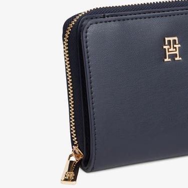  Tommy Hilfiger Icon Med Flap Kadın Lacivert Cüzdan