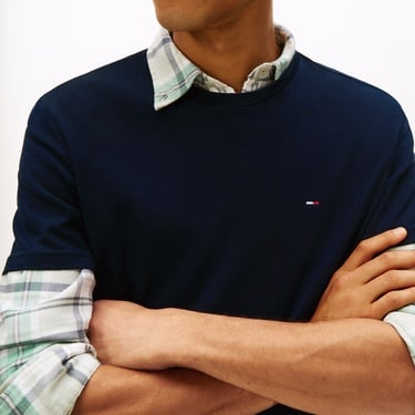  Tommy Jeans Xslim 3'lü Erkek Renkli T-Shirt