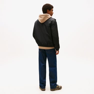  Tommy Jeans Essential Padded Erkek Siyah Puffer Mont