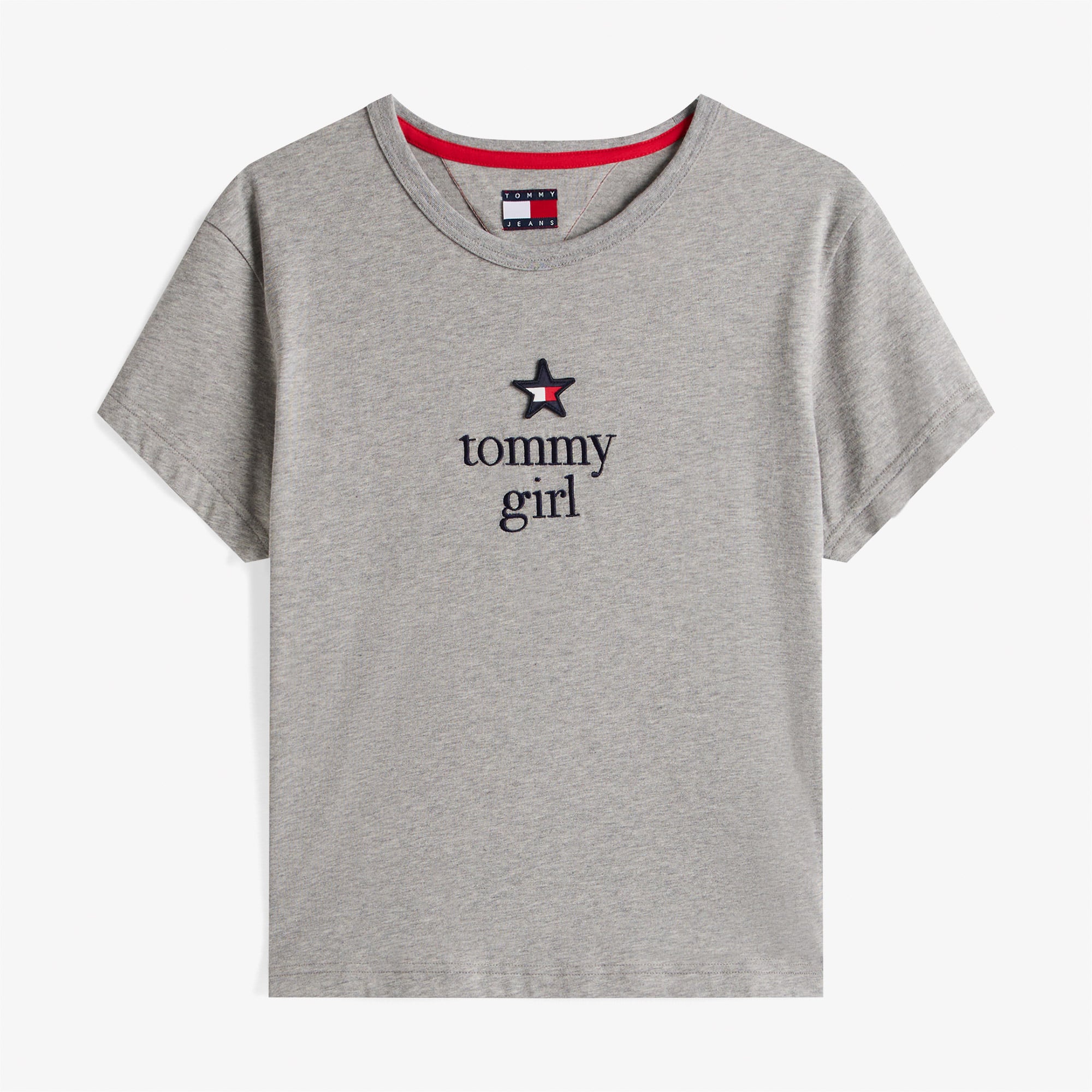  Tommy Hilfiger Graphic Çocuk Gri T-Shirt