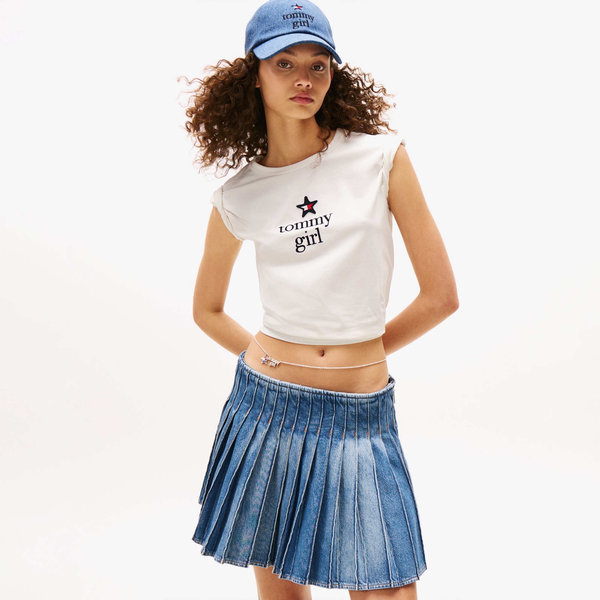 Tommy Hilfiger Graphic Çocuk Beyaz T-Shirt
