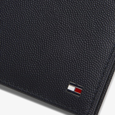  Tommy Hilfiger Flag Mini Erkek Mavi Cüzdan