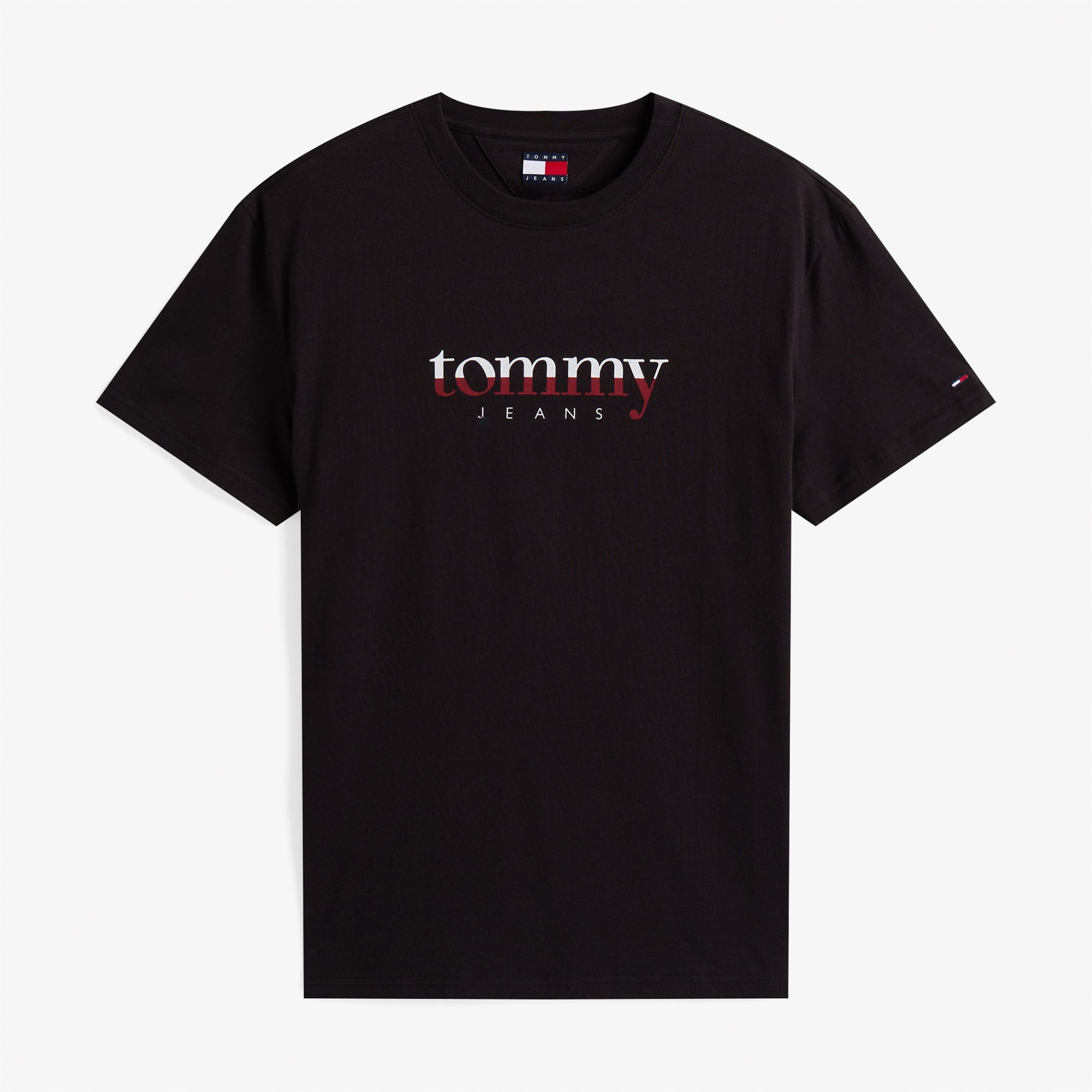 Tommy Jeans Regular Erkek Siyah T-Shirt