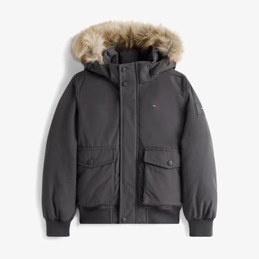  Tommy Hilfiger Fake Çocuk Bomber Gri Mont