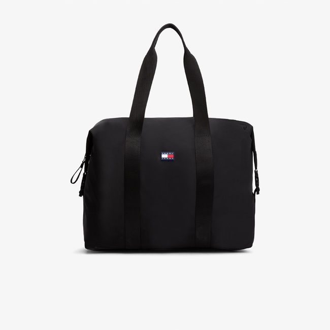  Tommy Jeans Urban Duffle Erkek Siyah Spor Çantası