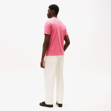  Tommy Hilfiger Essentials Seasonal Fit Solid Erkek Pembe T-Shirt
