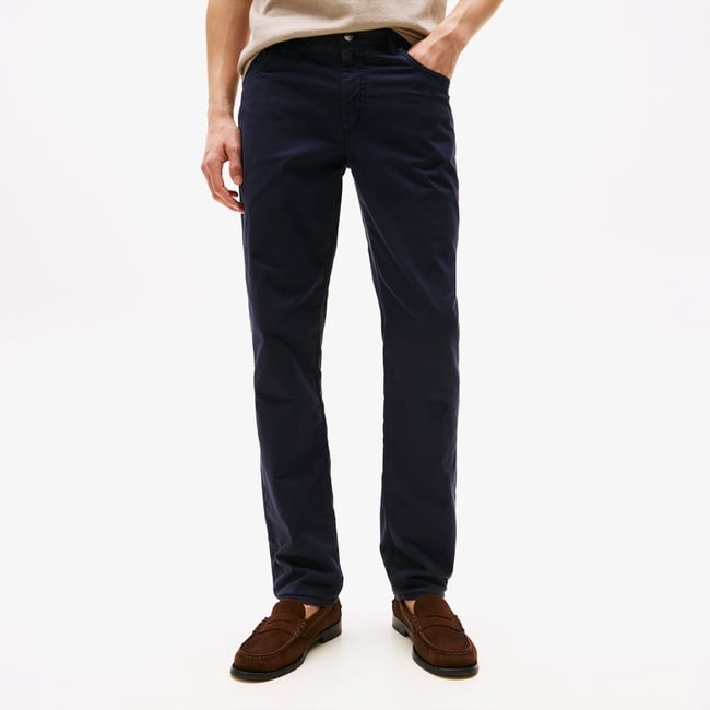  Tommy Hilfiger Denton Comfort Erkek Mavi 5 Cepli Pantolon