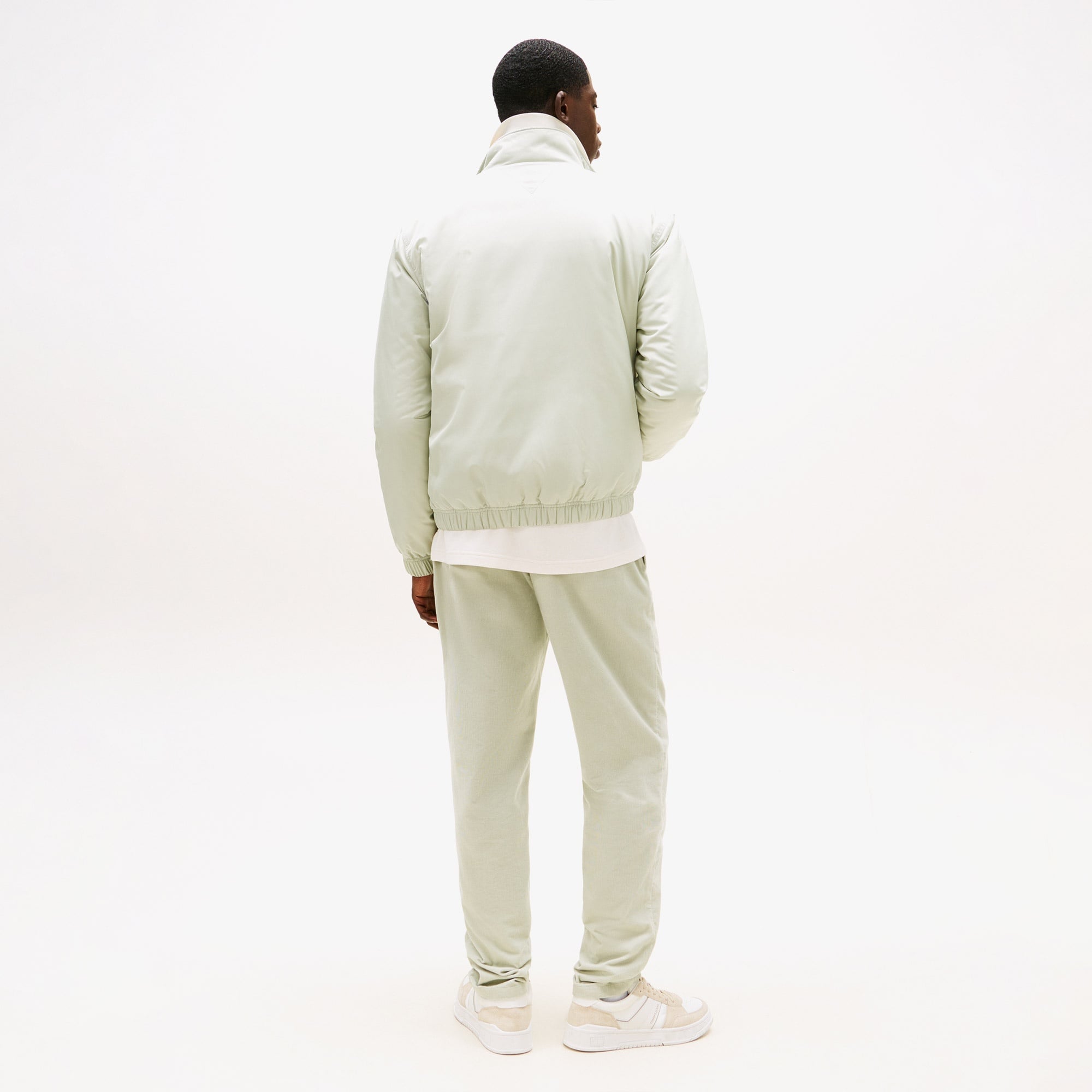 Tommy Jeans Essential Padded Erkek Yeşil Puffer Mont