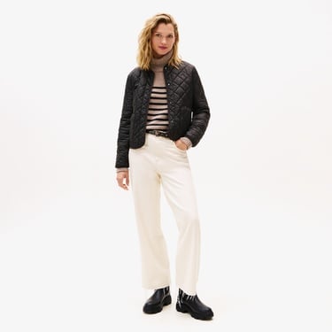  Tommy Hilfiger Flag Ankle Warm Lining Kadın Siyah Bot