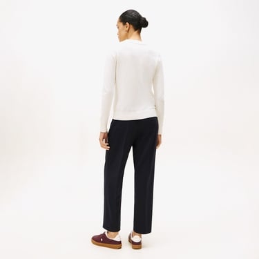  Tommy Hilfiger Stitch Kadın Beyaz Kazak