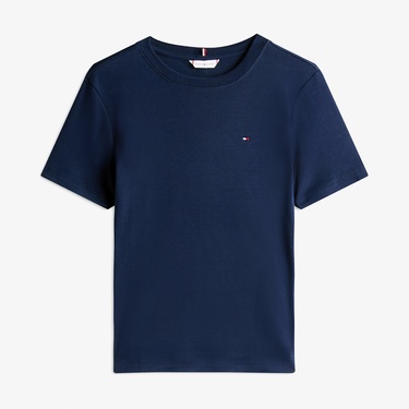  Tommy Hilfiger Slim Cody Kadın Mavi T-Shirt